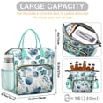 thumbnail image 5 of Pioneer Flower Floral Print Pattern Womens Lunch Box for Work,Insulated Large Lunch Bag for Tween and Teen,Loncheras Para Mujer,Leakproof Adult Lunch Bag for Work,Beach,Travel,Picnic,Camping, 5 of 7