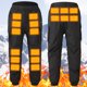 thumbnail image 3 of Pantalones Calefactores Invierno para Exteriores Cálidos 18 Zonas Hombres Y Mujeres, 3 of 9