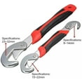thumbnail image 3 of Multifunctional Double Open-end Wrench Thin Wrenches Stainless Steel Double-ended Wrench Easy to Operate Save for Daily Life Construction Industry Automotive Repair and DIY Projects and Other Uses, 3 of 7