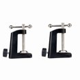 thumbnail image 1 of unbranded 2Ud Base Soporte Tipo C Para Microfono Y Lampara De Material Metal Negro, 1 of 8