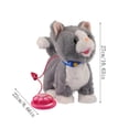 thumbnail image 3 of Interactive Plush Walking Cat Toys Remote Electronic Music Pet for Toddlers and Kids Birthday Present Soft Stuffed Animal Toys, 3 of 3