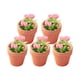 thumbnail image 2 of Plantas en macetas,1:12 casa de muñecas en miniatura plantas en macetas de rosas,1/12 casa de muñecas muebles juguetes planta en maceta,1:12 Casa de muñecas Adorno de jardín en miniatura, 2 of 9