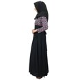 thumbnail image 3 of Bimba Ladies Maxi Muslim Abaya Rayon Dress Jilbab With Cotton Hijab, 3 of 6