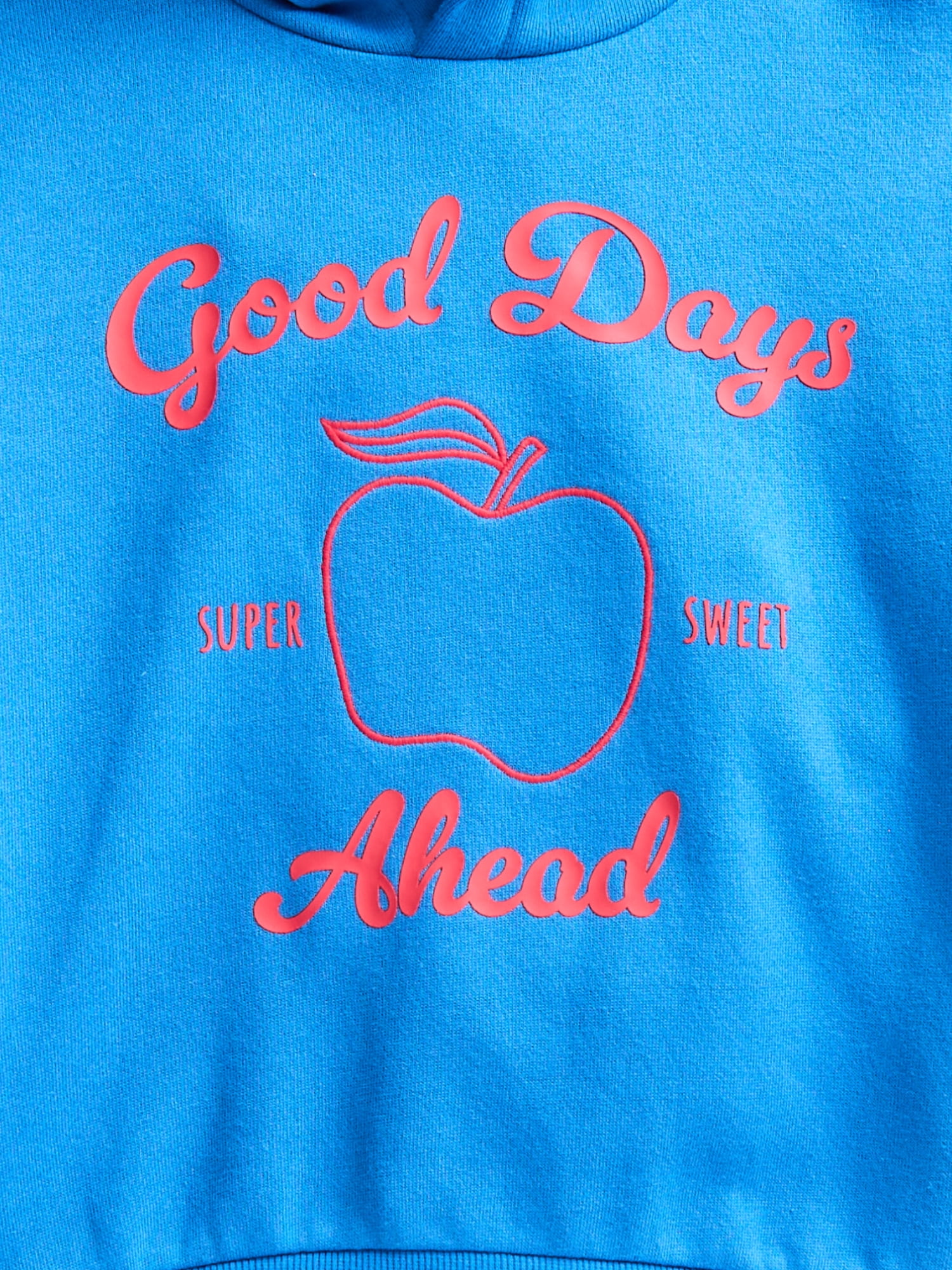 Wonder Nation Toddler Girls Graphic Hoodie with Long Sleeves, Sizes 12M-5T