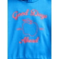 thumbnail image 3 of Wonder Nation Toddler Girls Graphic Hoodie with Long Sleeves, Sizes 12M-5T, 3 of 3