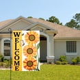 thumbnail image 2 of Amhnf Welcome Sunflowers And Butterflies Garden Flag For Home Outdoor Garden Yard Decor 12x18 inch, 2 of 5