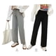 thumbnail image 5 of Jumpingount Pantalones deportivos Mujer Casual Suelto Cintura alta Pantalón largo de pierna ancha Prendas para la parte inferior del cuerpo negro 3XL, 5 of 6