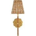 thumbnail image 3 of Currey And Company 5000-0272 Savoie 19" Tall Wall Sconce - Contemporary Gold Leaf /, 3 of 5