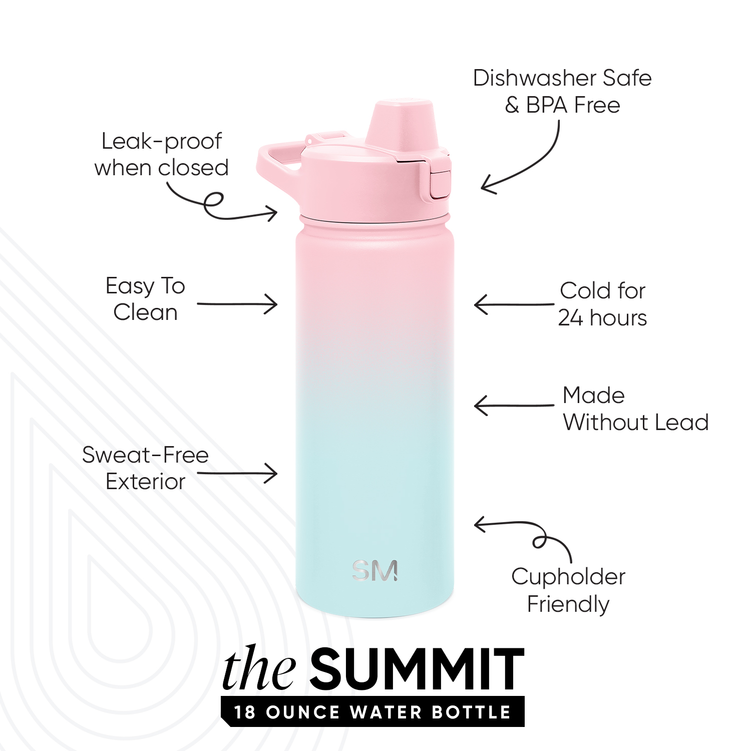 Simple Modern 18 oz Summit Insulated Kids Water Bottle photo 2
