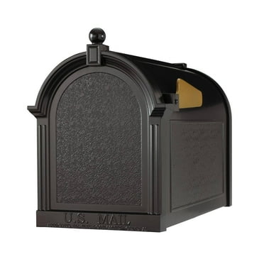 Whitehall Deluxe Mailbox, Black