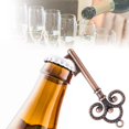 thumbnail image 2 of 50 Uds. Herramientas de apertura de abridor de botellas con forma de llave de aleación de Zinc Vintage con caja de azúcar (cobre antiguo), 2 of 10