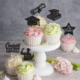 thumbnail image 4 of Ercadio 30 piezas de adornos para cupcakes de graduación 2026, 4 of 7