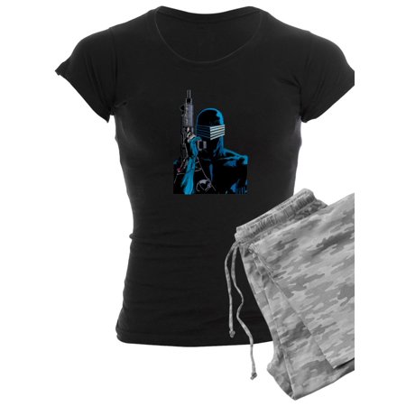 

CafePress - G.I. Joe Snake Eyes With Gun - Women s Dark Pajamas