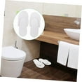 thumbnail image 6 of 24 Pairs Disposable Pedicure Slippers,10.2x4.3In White Unisex Foldable Pedicure Slippers for Nail,Salon,Wedding Shower, 6 of 6