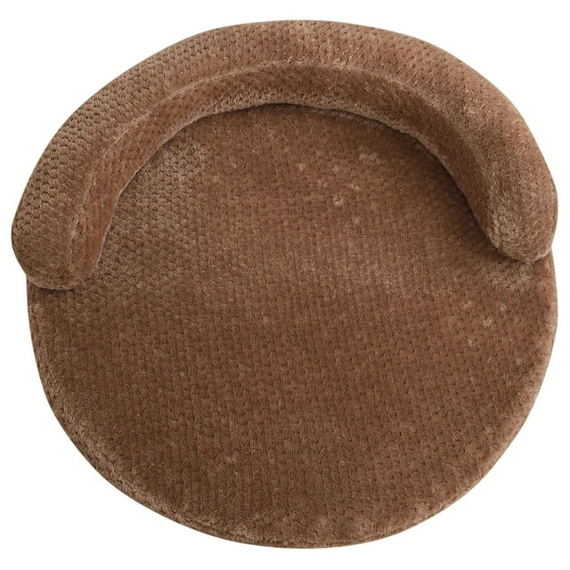 Cama para perros y gatos, sofá para gatos, caseta para mascotas, nido para invierno, cama cálida para gatitos, suministros para mascotas Marrón
