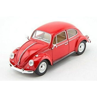 Kinsmart 1967 Volkswagen Beetle W/ Flowers Decal Diecast Model - Foto 5