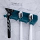 thumbnail image 5 of Colgador de enchufe sin perforaciones Soporte de baño para cepillos de dientes montado en la pared (azul oscuro), 5 of 5