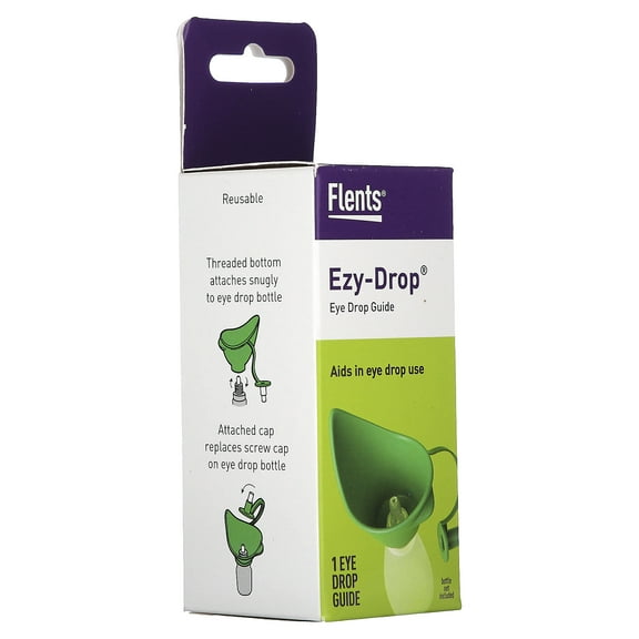 Ezy Dose Eye Drop Guide & Eye Wash Cup