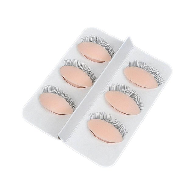 serony Silicone Mannequin Head Practice False Eyelash tech lashes lash extension lash practice head Model Tool Mannequin mannequin head lash head Eye