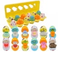 thumbnail image 2 of BallsFHK Eggs With Toys Inside Colorful Prefilled Easter Eggs With Cute Animals For Toddler Kids Easter Gifts, Easter Egg Party Favors, 2 of 5
