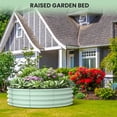 thumbnail image 1 of Jardin Surélevé Galvanisé 8 X 2 X 1,5 Pi – Bac de Plantation en Métal pour Jardinage Extérieur, Jardin Sans Fond Résistant à la Rouille avec Hauteur Réglable et Bord en Caoutchouc de Sécurité, Assemblage Facile pour Légumes, 1 of 8