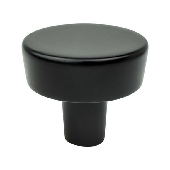 Berenson 2641-1055-P Brookridge Round Knob, Matte Black