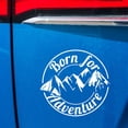 thumbnail image 3 of Mountain Decal, Car Vinyl Sticker Reflective Mountain Stickers Door Window Trunk Decor, 3 of 7
