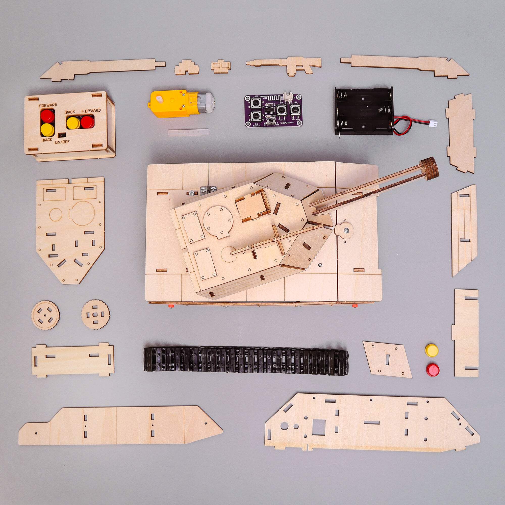 RC TankCam, Tank and Camera Mode, Educational STEM Kit