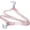 Clear Pink Glitter Silver Hangers, variant on Concepts 15-Pack Clear Pink Glitter Acrylic Hangers with Silver Metal Hooks | Heavy-Duty, Slim & Space-Saving | Non-Slip Closet Hangers for Dresses, Shirts, Blouses & Jackets