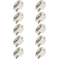 thumbnail image 4 of Franklin Brass H01915k-B 1/2" Overlay Traditional Cabinet Door Hinge - Nickel, 4 of 7