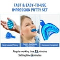 thumbnail image 2 of Four E's Dental Impression Putty Fast Set | 800g VPS Putty (400g Base & 400g Catalyst)  | Super Hydrophilic,High-Acuuracy & High-Stability, Ideal for Tooth & Gum Details Reproducing, 2 of 6