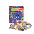 thumbnail image 1 of Kit De Colección De Piedras 48PCS Conjunto De Mineral De Cristal Natural Kit De Colección De Piedras Para Regalos Adornos Espécimen De Enseñanza ANGGREK Universal, 1 of 8