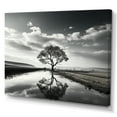 thumbnail image 2 of Designart "Magical Riverside Landscape I" Landscape Forest River Wall Decor, 2 of 7