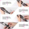 thumbnail image 5 of Hair Dryer Inner Filter + Outer Filter Cage For Hair Dryer Hd01 Hd03 Hd08 Models, With Filter Cleani, 5 of 5