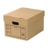 uBoxes File Boxes 200# Strength, Small, 15 x 12 x 10 Inches, 12 Pack