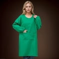 thumbnail image 3 of Unisex Kitchen Apron with Long Sleeves - Waterproof, Big Pockets, Adjustable Strap, Cooking/Baking/BBQ Apron, 3 of 5