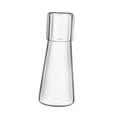 thumbnail image 2 of Tnarru Bedside Water Carafe and Glass Set Tumbler Glass Cups Dining Table Carafe Night Carafe Pitcher for Restaurant Office Birthday, 2 of 8