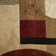 thumbnail image 4 of Home Dynamix Tribeca Jasmine Contemporary Geometric Area Rug, Brown/Red, 5'2"x7'2", 4 of 7