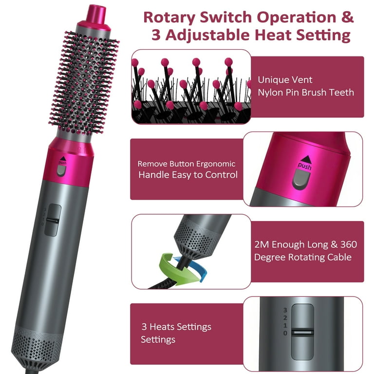 Walmart Black Friday Deals 2025 WANDOBAO Hair Dryer Brush Set,5 in