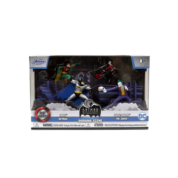 Jada Toys DC Comics Batman The Animated Series Diorama Scene 2.75 "4-Pack-Cast Cast Cast Jada Toys Jada Toys Jada Toys