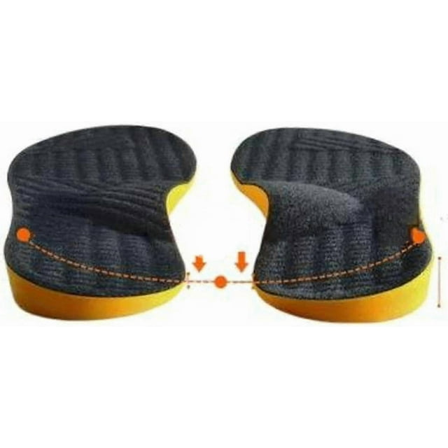 Orthotic Inserts for Supination Correction and Foot Alignment Designed for Men and Women