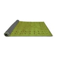 thumbnail image 2 of Ahgly Company Indoor Rectangle Abstract Turquoise Blue Contemporary Area Rugs, 6' x 9', 2 of 4