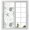Sage Green, variant on Non-Adhesive Static Cling Window Tint, Orange Grey Coastal Window Privacy Film Frosted, Summer Beach Coral Shell Ocean Insulated Windows Frosted Films for Living room, 35.4 x 78.7 Inches