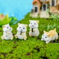 thumbnail image 2 of 1/4PCS Mini Animals Miniature Figurines Animals Model Hamster Garden Miniature Moss Landscape DIY Terrarium Crafts Ornament Accessories for Home Landscape Decor, 2 of 8