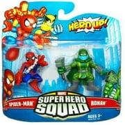 Marvel Super Hero Squad Series 19 Spider-Man & Ronan 3" Action Figure 2-Pack