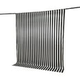 thumbnail image 6 of Efavormart Black White Striped Satin Backdrop Curtain Panel, Glossy Event Photography Background Room Divider Curtain Drapery - 8ftx10ft, 6 of 11
