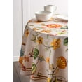 thumbnail image 2 of Maison d' Hermine Potiron 100% Cotton Tablecloth for Kitchen Dining Tabletop Decoration Parties Weddings (Round, 69 Inch Diameter), 2 of 3