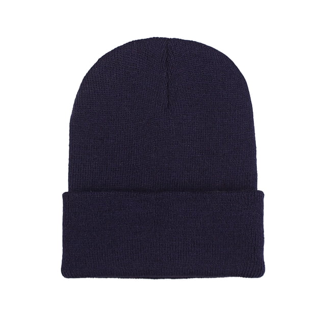 Gorro de Punto Unisex Minnieouse Ajustable A Prueba de Viento Azul Oscuro AP010147-22