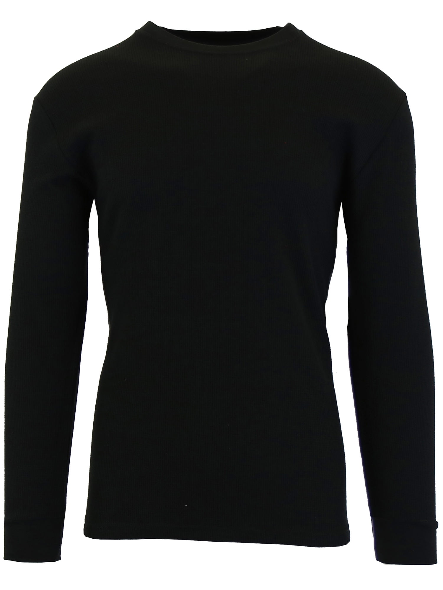 GBH Men's WaffleKnit Thermal Shirts With Contast Side Trim Walmart