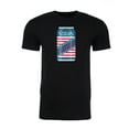 thumbnail image 2 of Stars and Strips Beer T-shirt, Men's Graphic T-shirts, Patriotic Shirts - Black MH200PATRIOT S22 3XL, 2 of 3
